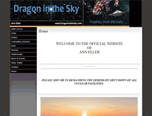 Tablet Screenshot of dragoninthesky.com